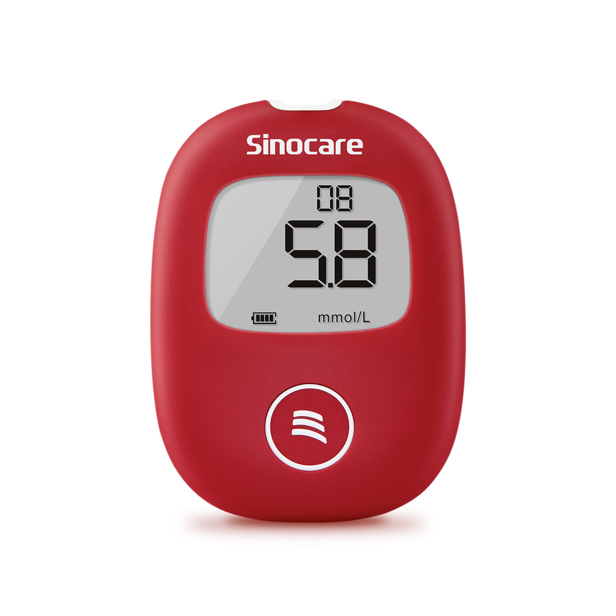 Sinocare Safe AQ Smart Blood Sugar Monitor – Portable, No Coding, Painless Diabetic Test Kit