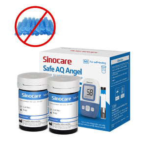 
                  
                    Load image into Gallery viewer, [50pcs] Sinocare Blood Glucose Test Strips without lancets
                  
                
