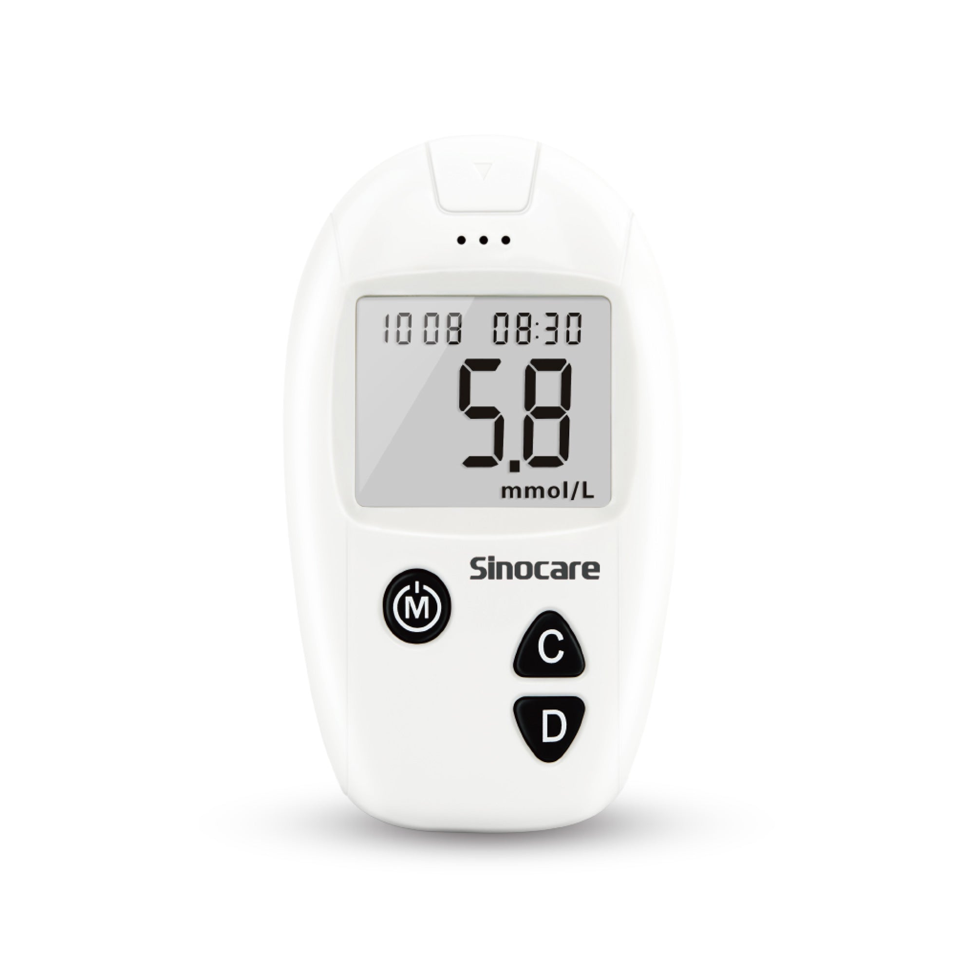 Sinocare Safe Accu Blood Glucose Monitor with Large Memory Capacity, High-cost Performance