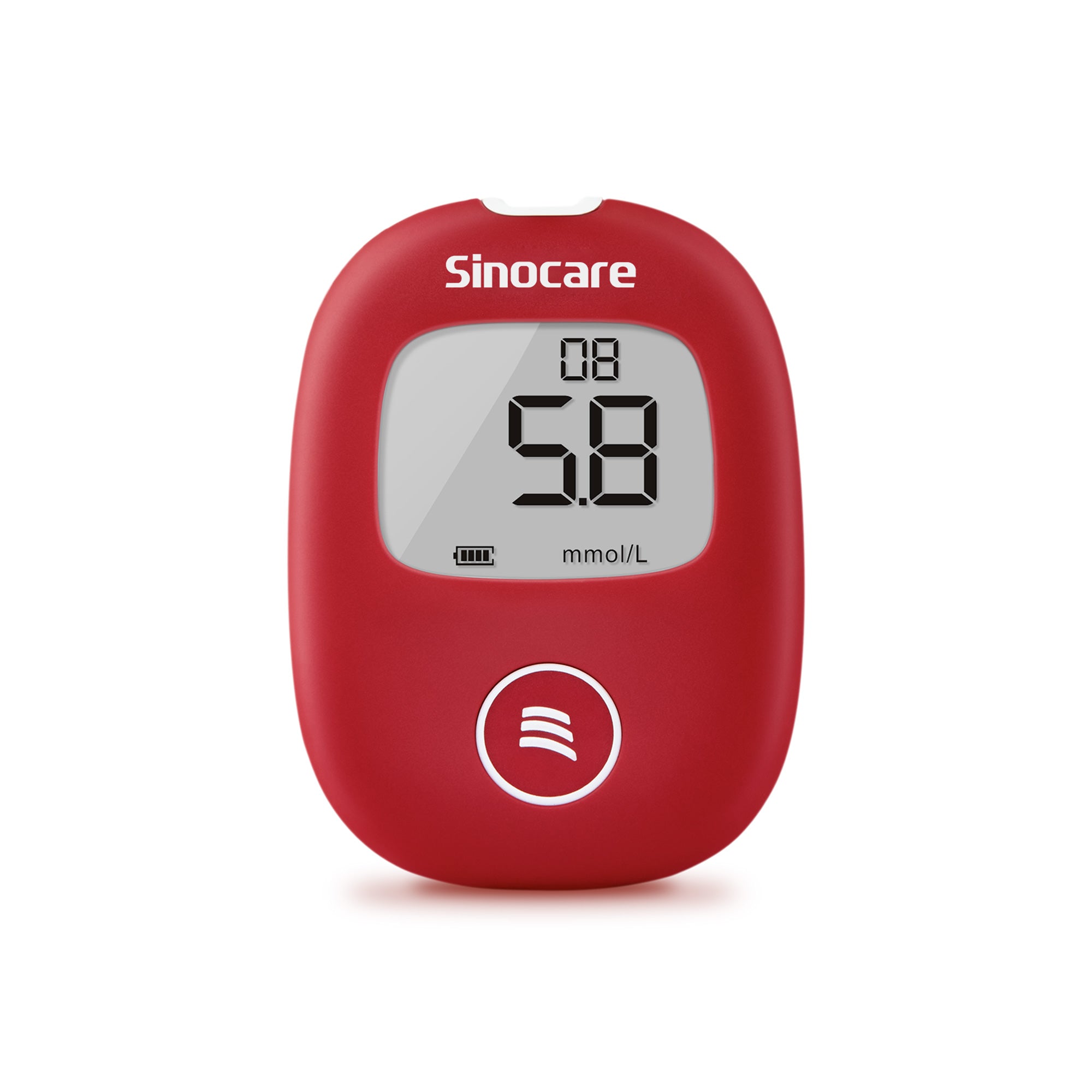 Sinocare Safe AQ Smart Blood Glucose Monitor, Convenient to Carry with Painless Test