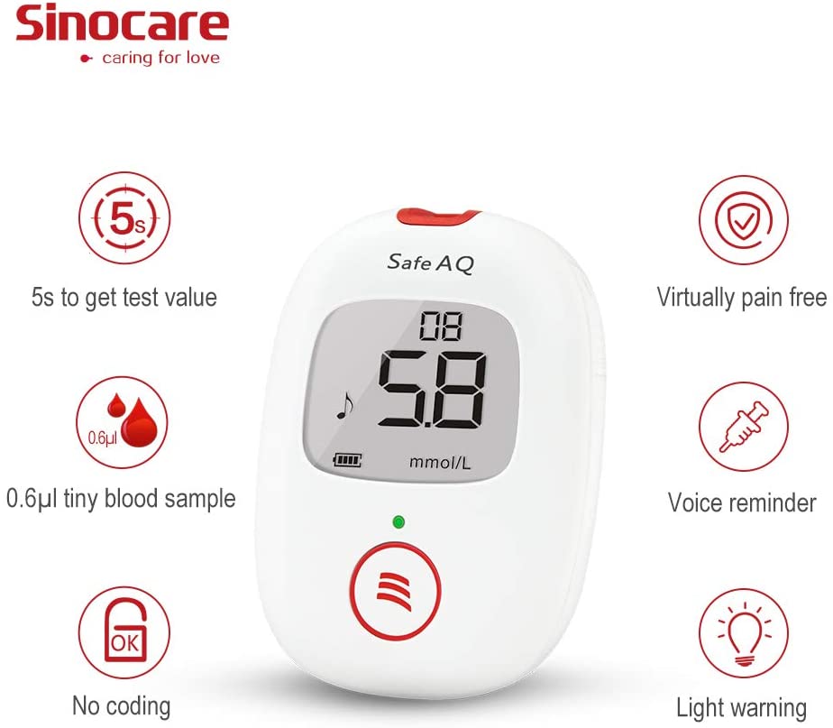 Safe AQ Voice Blood Glucose Meter